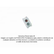 Socket para audio R+L en RCA para caja 202010, 202030 y 202060.